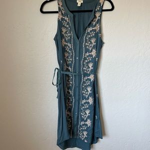 Anthropologie Tiny Embroidered Syden Dress